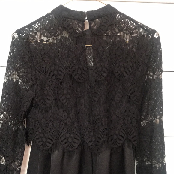BCBG Generation Black Lace Dress - Picture 5 of 7